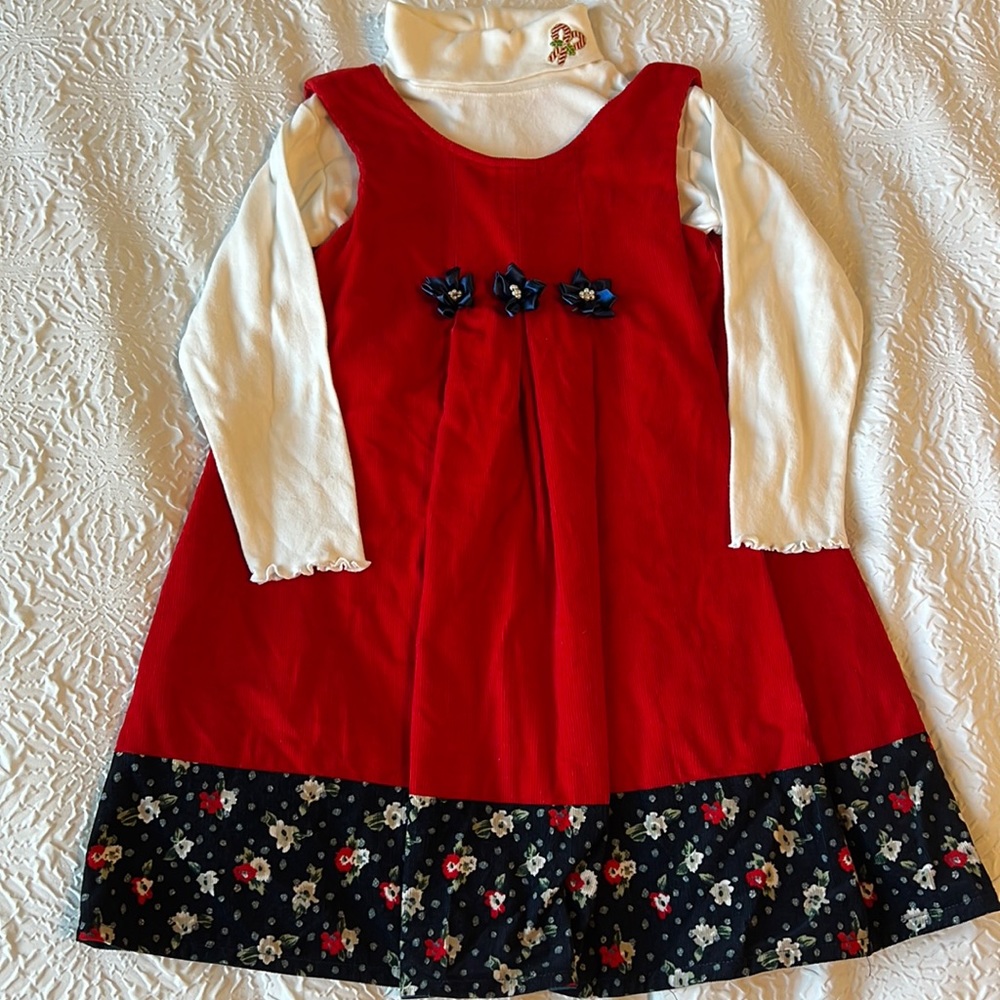 Kidlooks Corduroy Dress - Girl’s 5/6